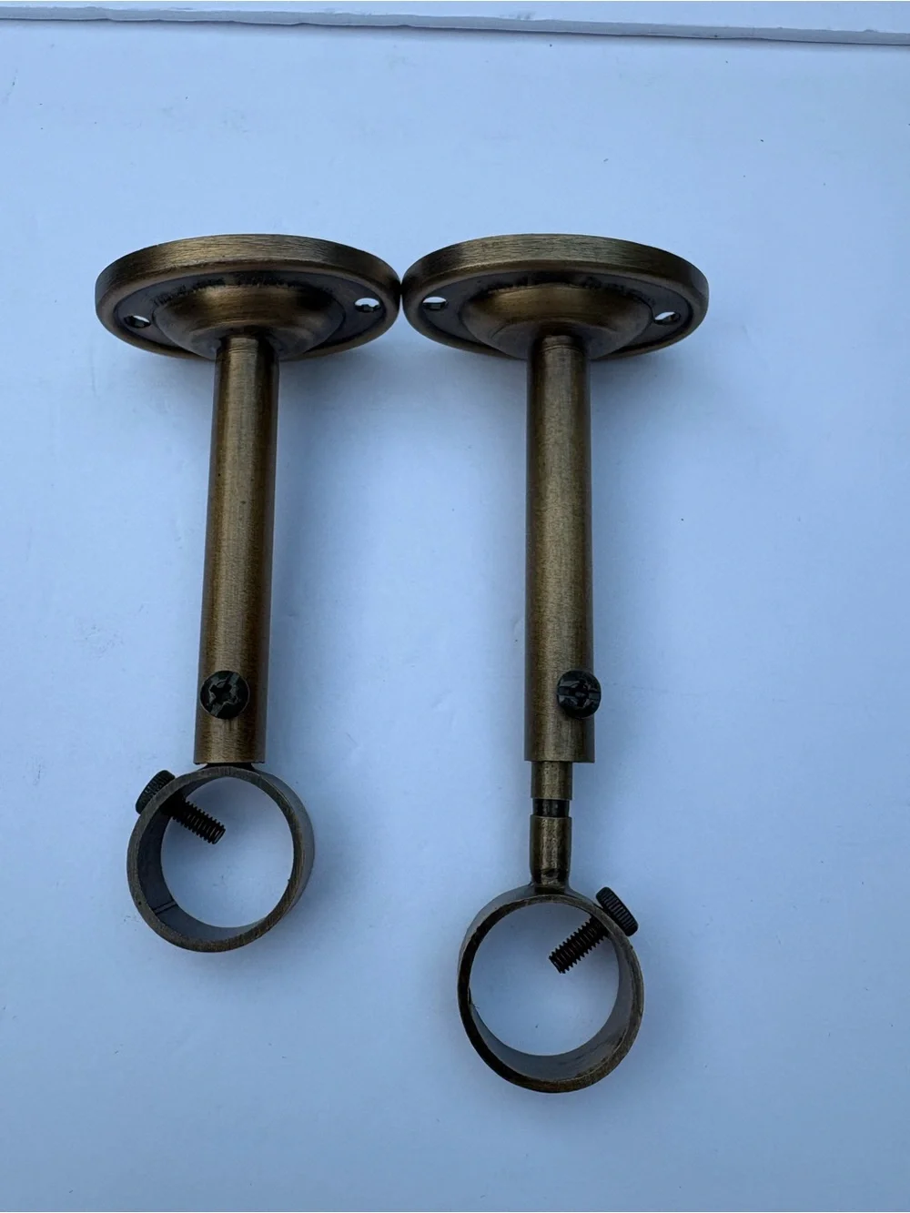 Set of 2 NWOT Anthropologie Smithery Curtain Rod Brackets
